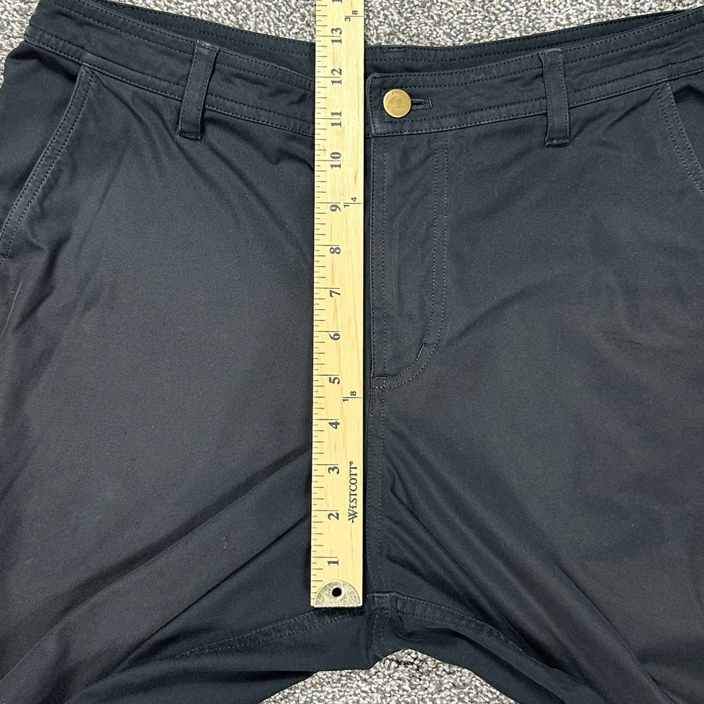 Lululemon Everyday Chino‎ Shorts Mens 36 Black Performance Golf Athleisure - Picture 10 of 12